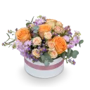 Květinový box s růžemi